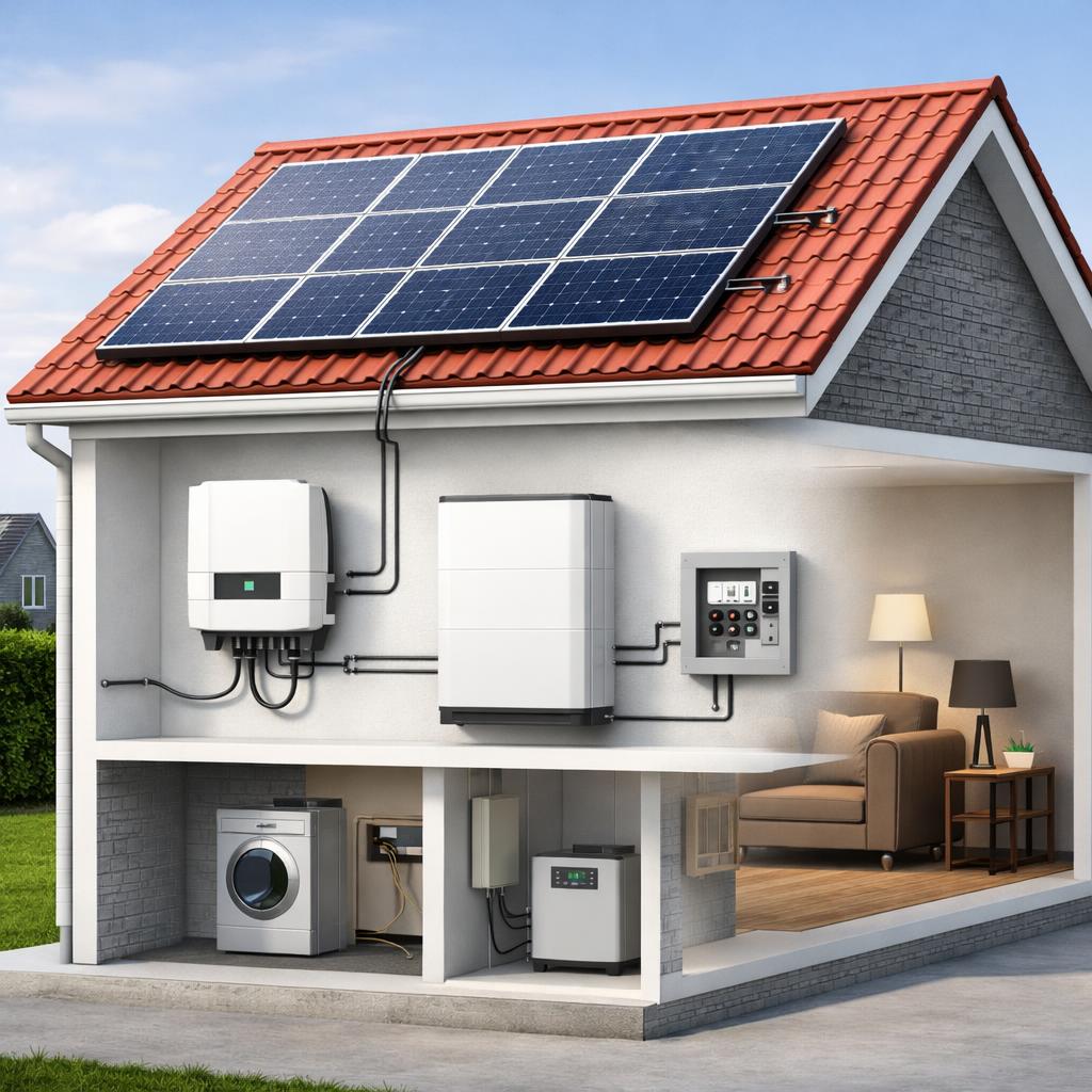 Welke noodstroomoplossingen met zonnepanelen zijn geschikt voor woningen in Nederland supporting image 1