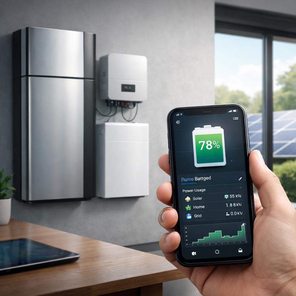 Which home battery has the best app?