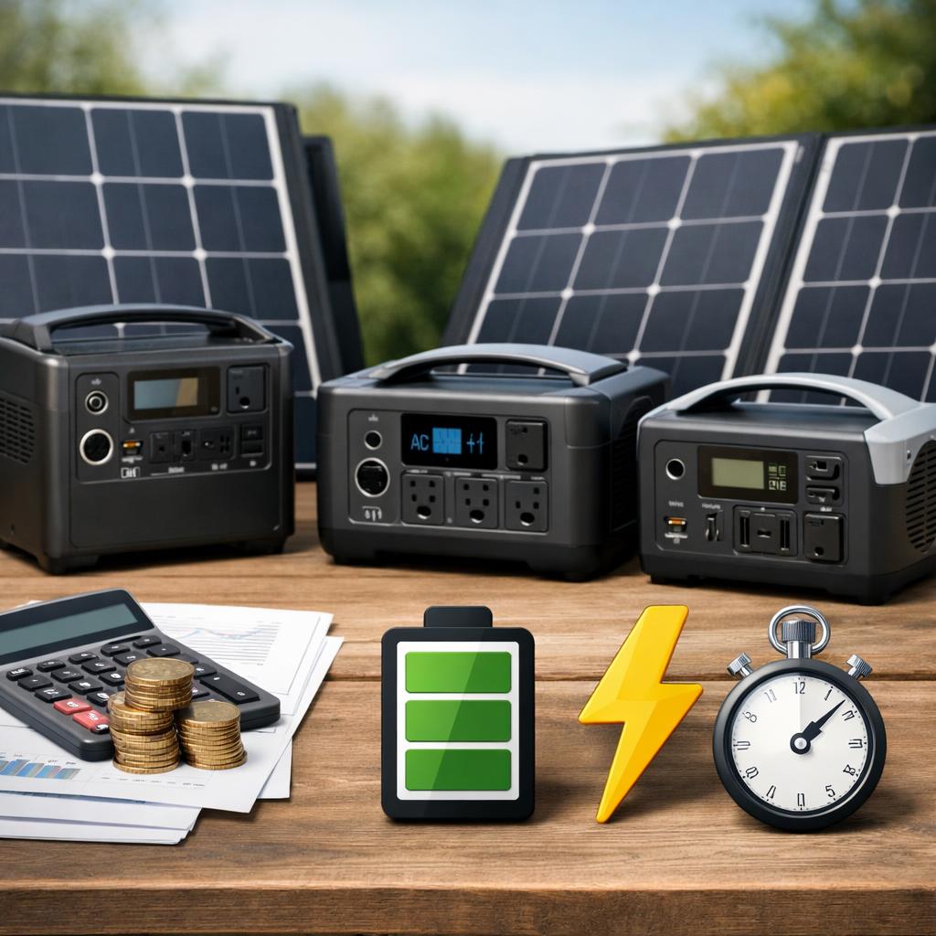 Welke draagbare powerstations en bijbehorende zonnepanelen bieden de beste prijs-kwaliteitverhouding supporting image 3